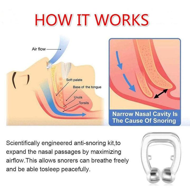 Anti-Snoring Device â Comfortable Nose Clip for Better Sleep | Velvet Wellness