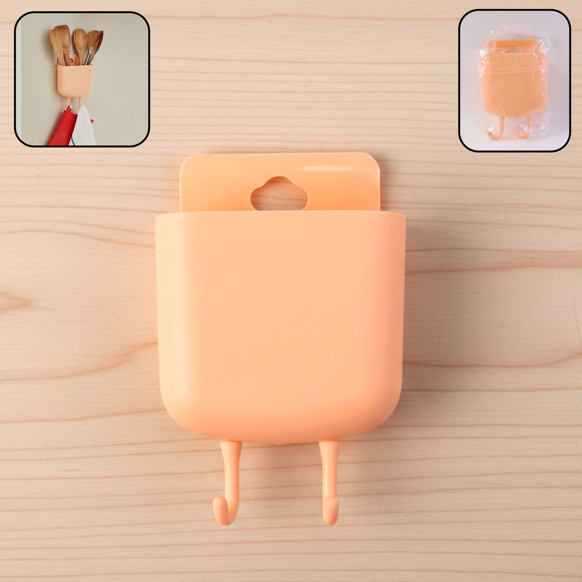 Wall Mounted Mobile Charging Holder â Space Saving Organizer