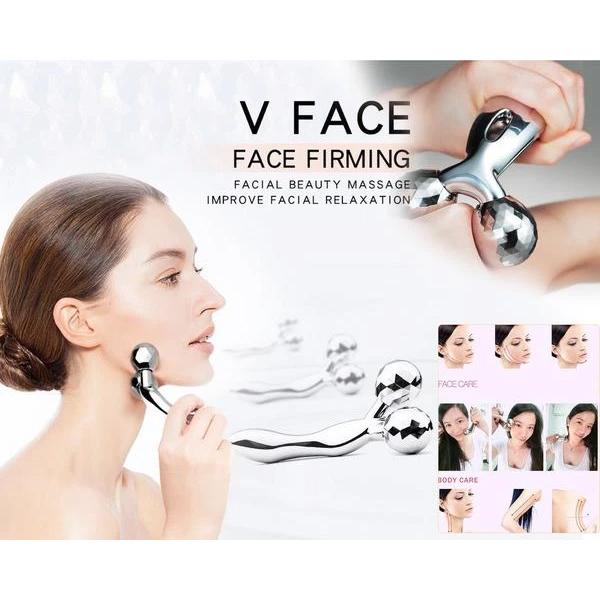 3D Roller Face Massager â Skin Tightening Tool | Velvet Wellness