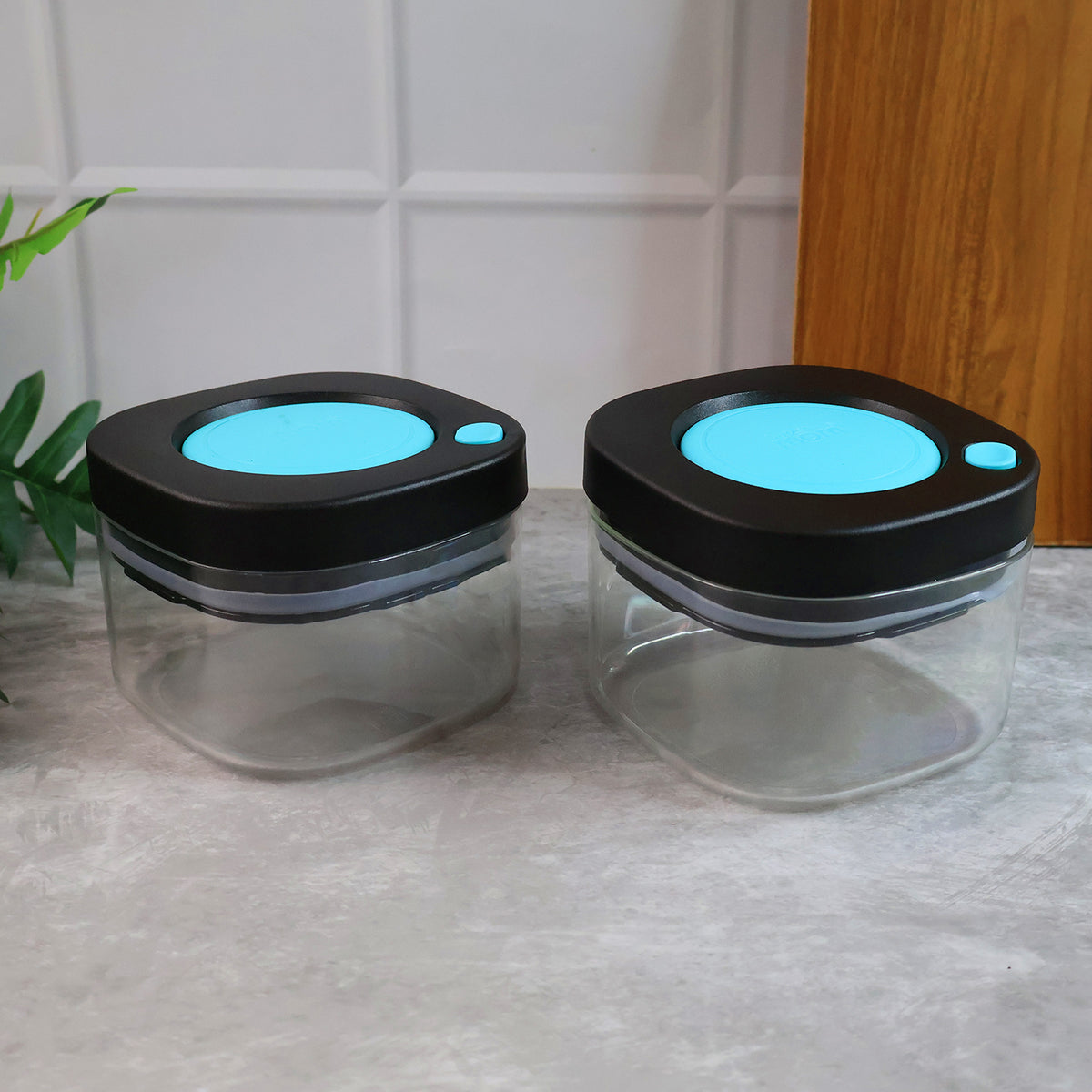 Airtight Kitchen Storage Containers â 2 Pc Set 500 ml for Freshness