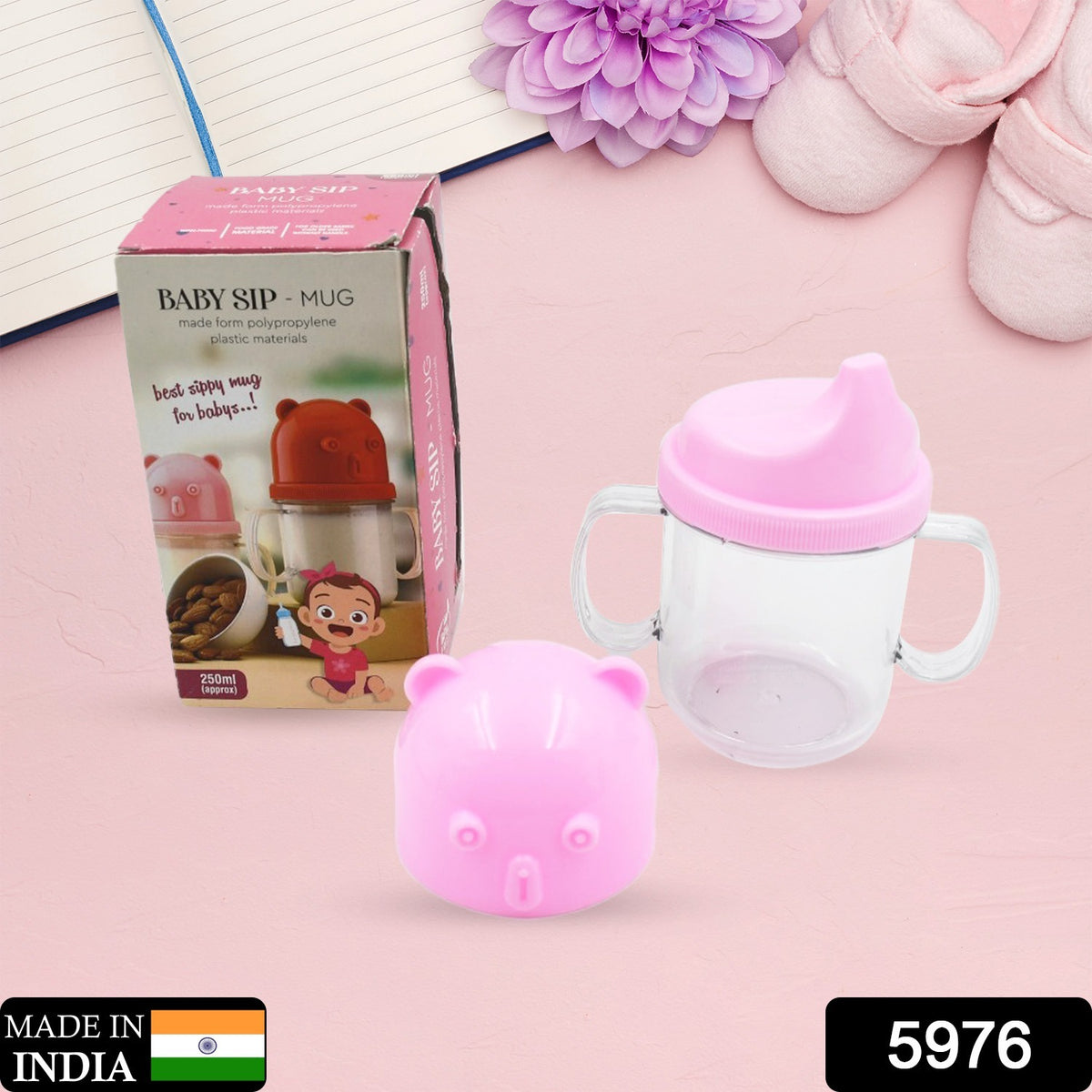 Baby Milk Sippy Mug â Leakproof 250ml Nursing Cup | Feedora