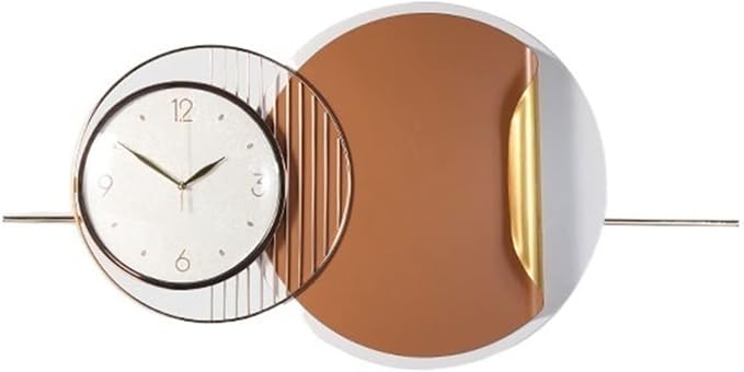 Decorative Clock Modern Fashion Wall Clock Living Room Background Wall Large Decorative Clock Creative Wall Clock Wall Clock,A,A