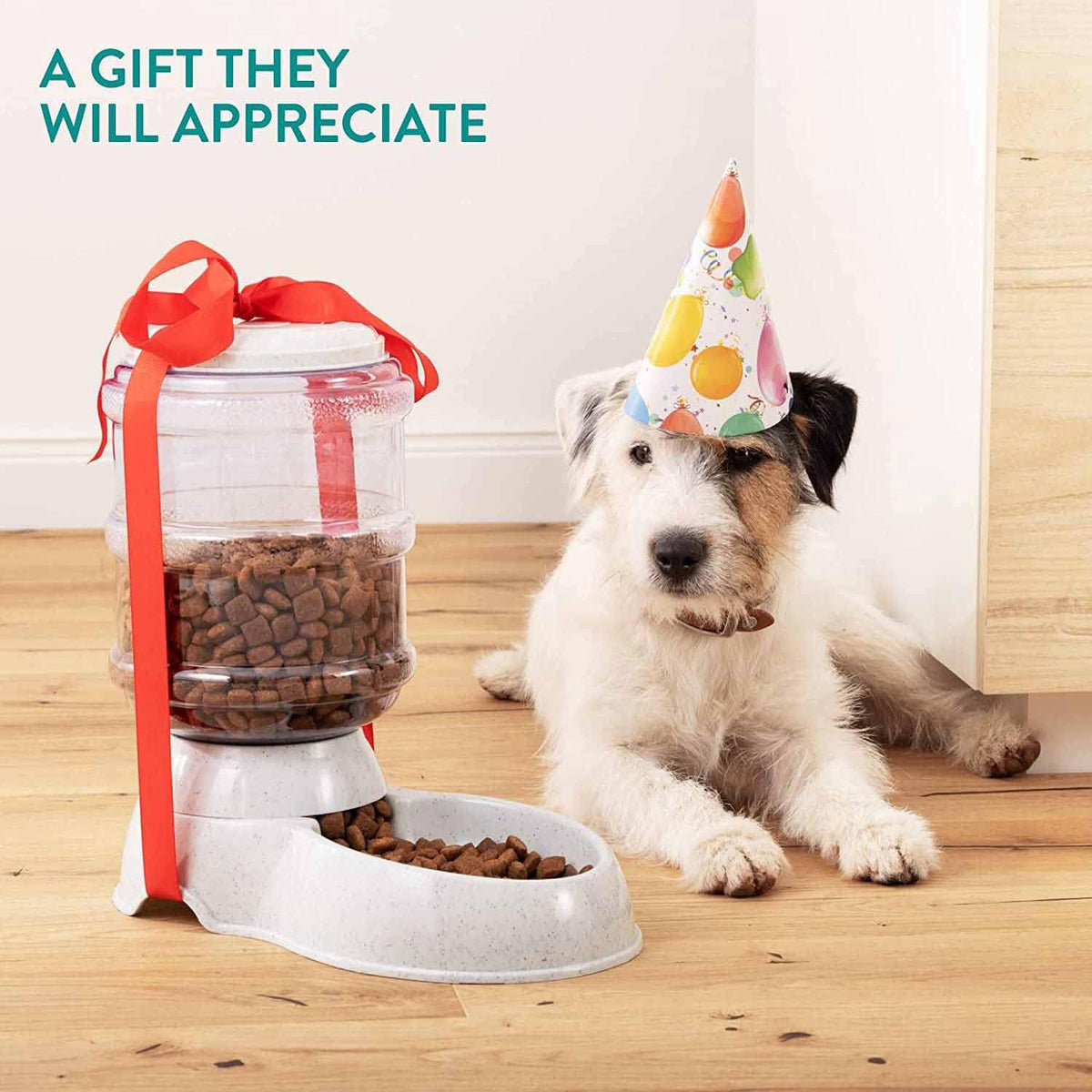 Automatic Pet Food Dispenser â Gravity Self-Feeder | Waggy Tales