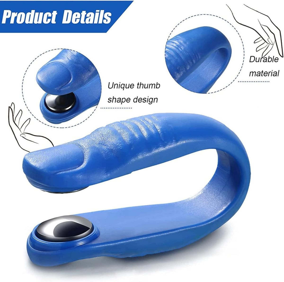 Acupressure Hand Clip â Stress & Migraine Relief | Velvet Wellness