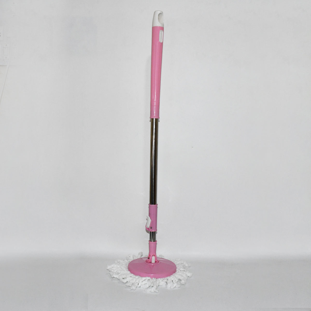 360° Spin Mop â Stainless Steel & Microfiber | Velvet Wipe