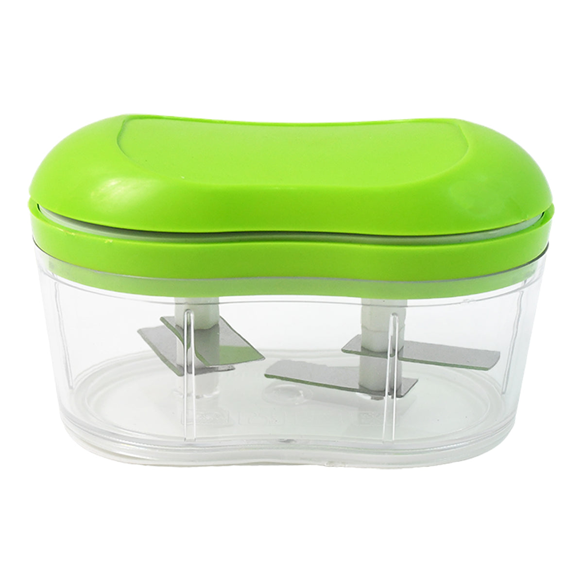 Garlic & Vegetable Chopper â Manual Hand Push for Quick Prep