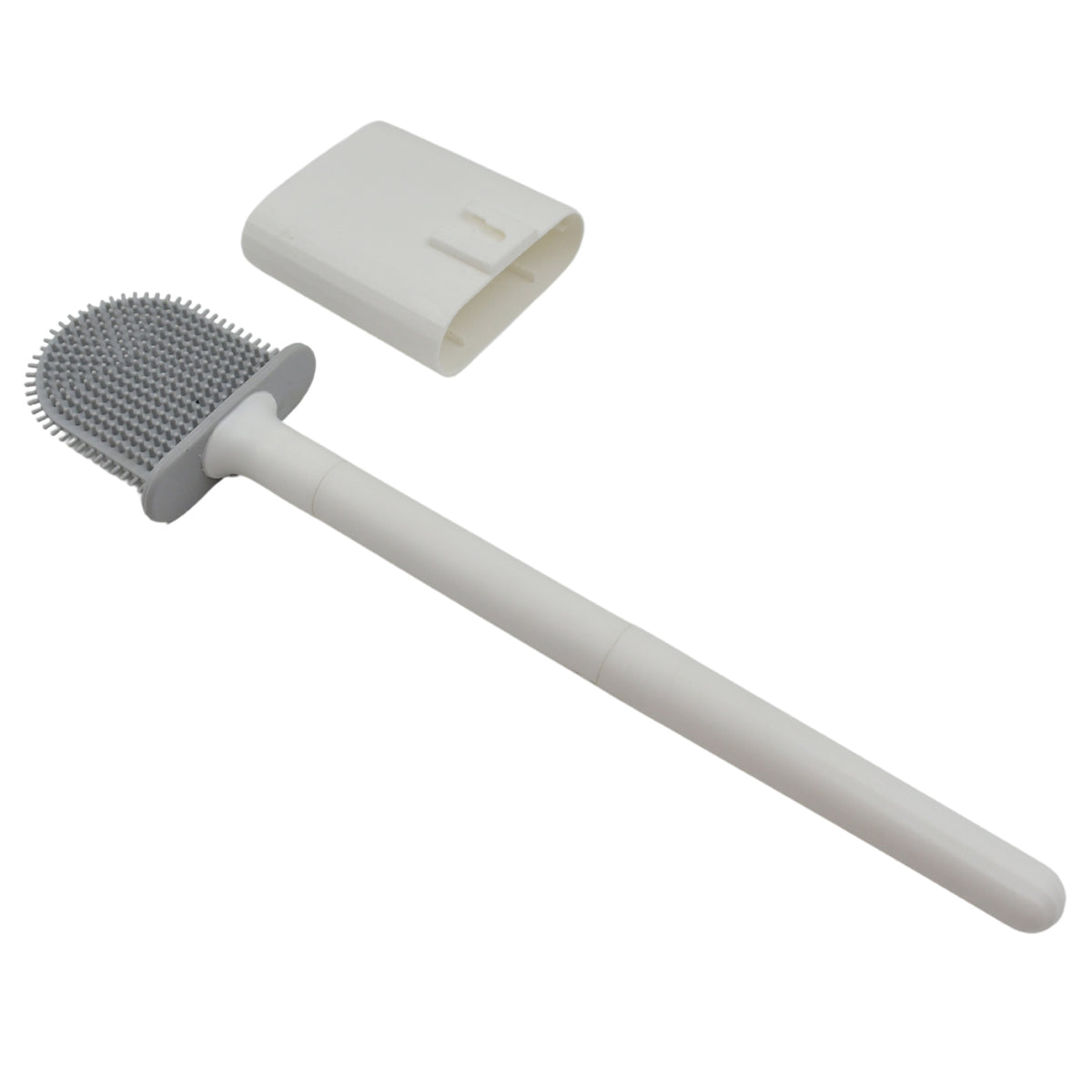 Silicone Toilet Brush â Deep Cleaning & Hygienic Holder | Velvet Wipe