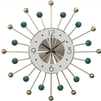 MK Craft and Decor Modern Starburst Wall Clock