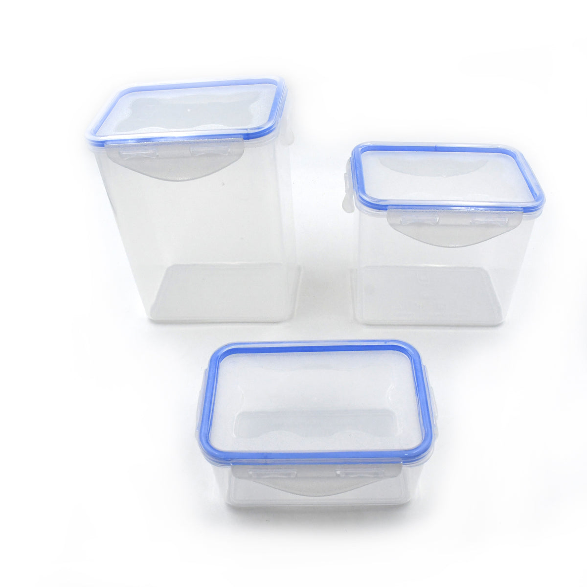 Airtight Kitchen Storage Container â 3 Pc Food Grade Set | Velvet Wheels