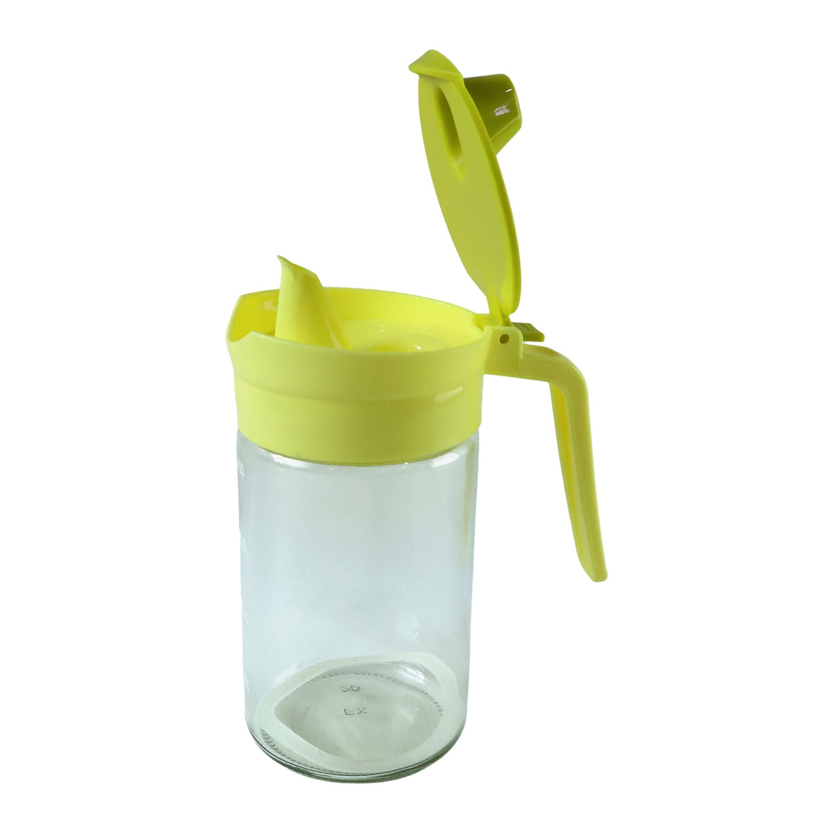 400 ML Glass Oil Dispenser Bottle with Drip Free Lid for Kitchen