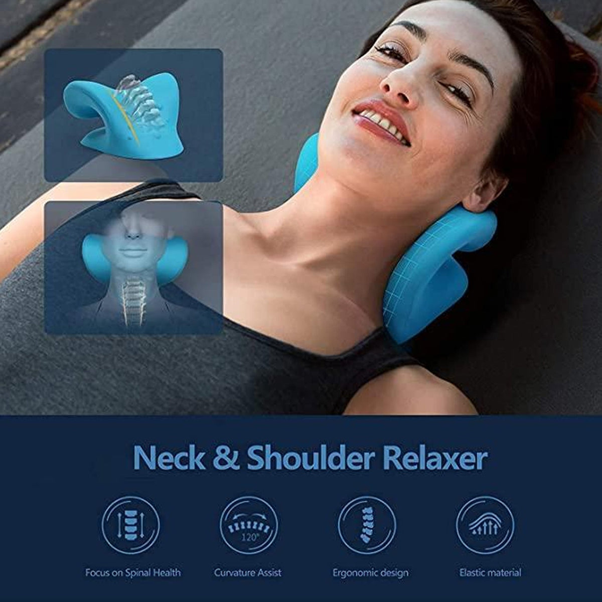 Neck Relaxer Pillow â Cervical Support for Pain Relief | Indo Glow