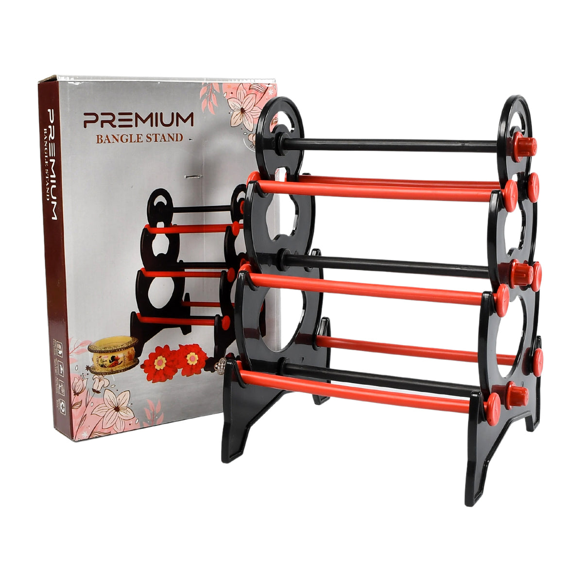 Bangle Stand 3-Tier Jewellery Organizer for Home & Display | Styleva
