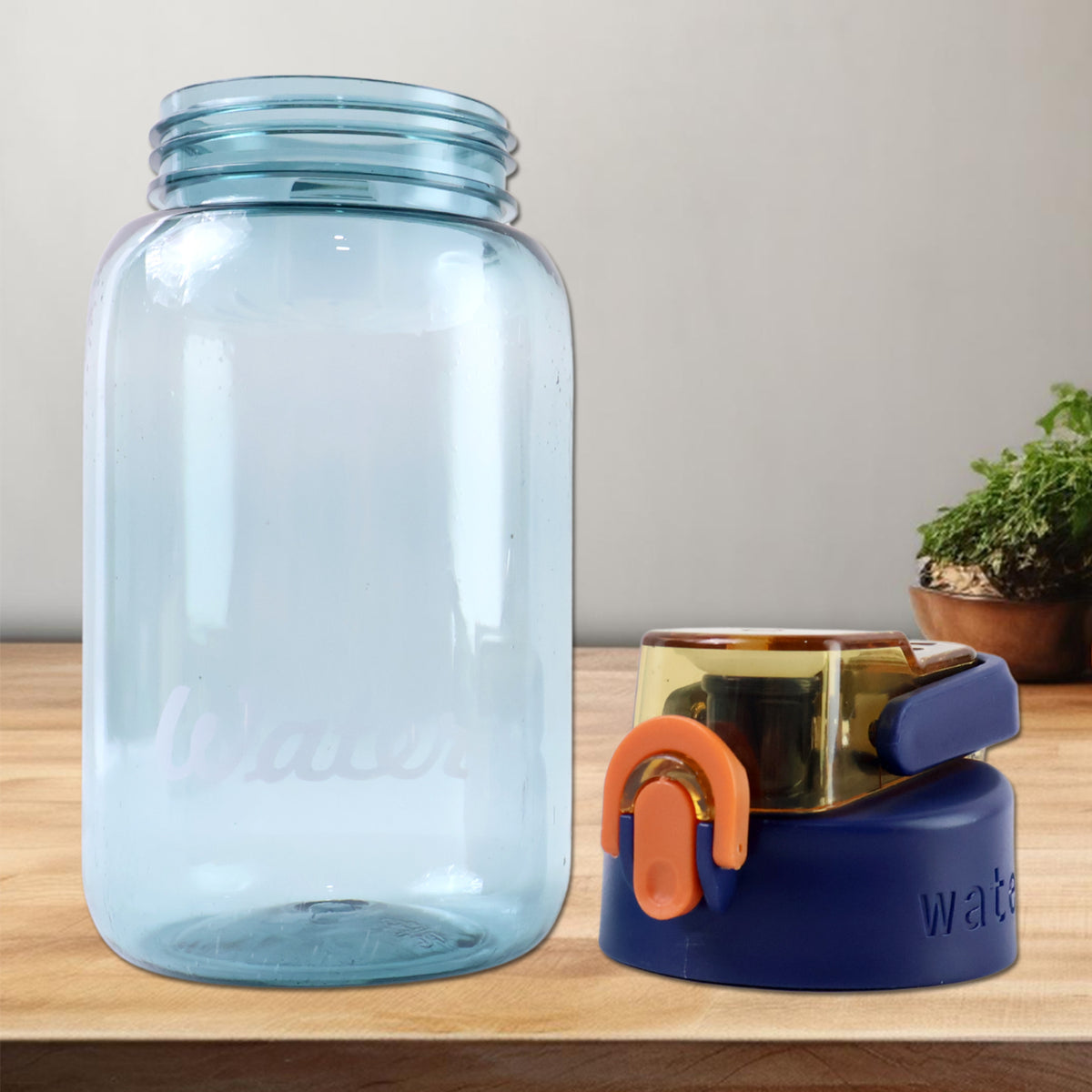 600ml Leak-Proof Plastic Water Bottle â Flip Cap with Safety Lock