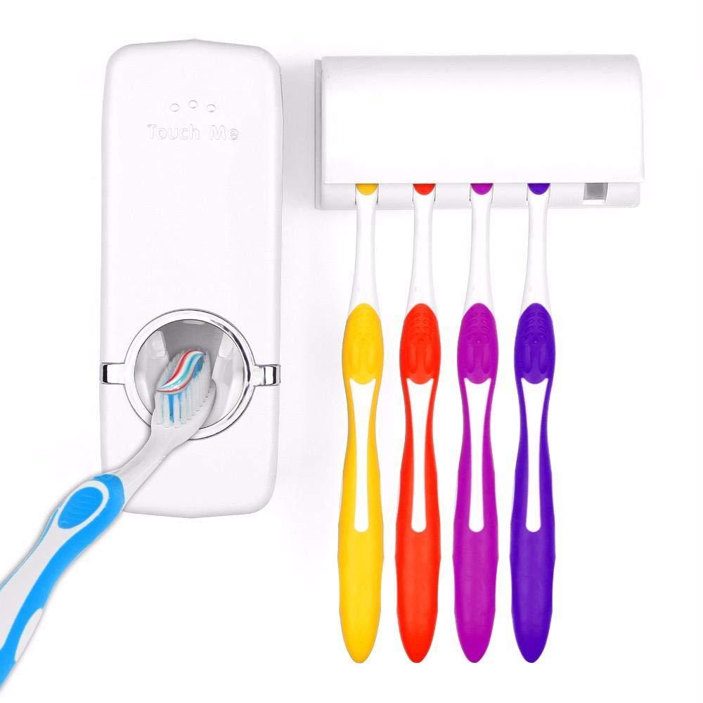Automatic Toothpaste Dispenser â Hygienic Wall Mount | BrushedUp