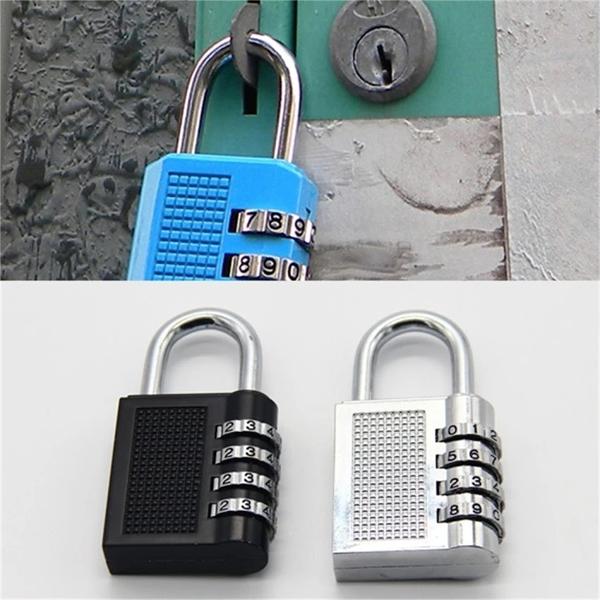 4-Digit Combination Padlock â Secure Portable Lock | Indo Glow