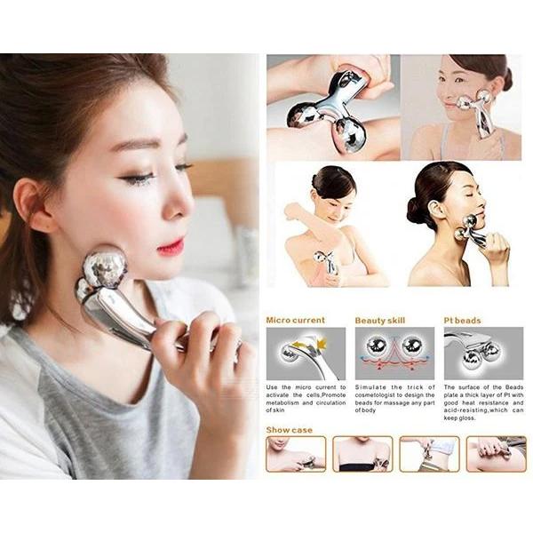 3D Roller Face Massager â Skin Tightening Tool | Velvet Wellness