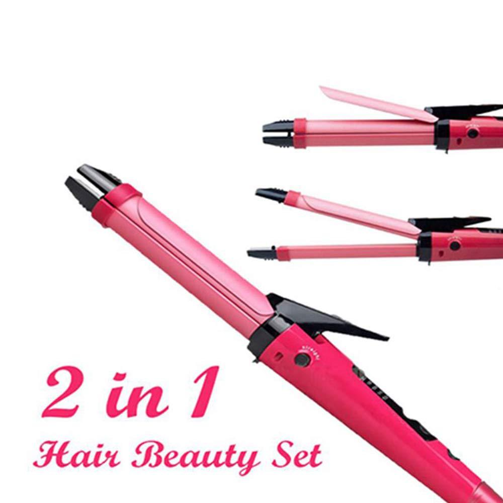2-in-1 Hair Straightener & Curler â Ceramic Plates | Calm & Curl