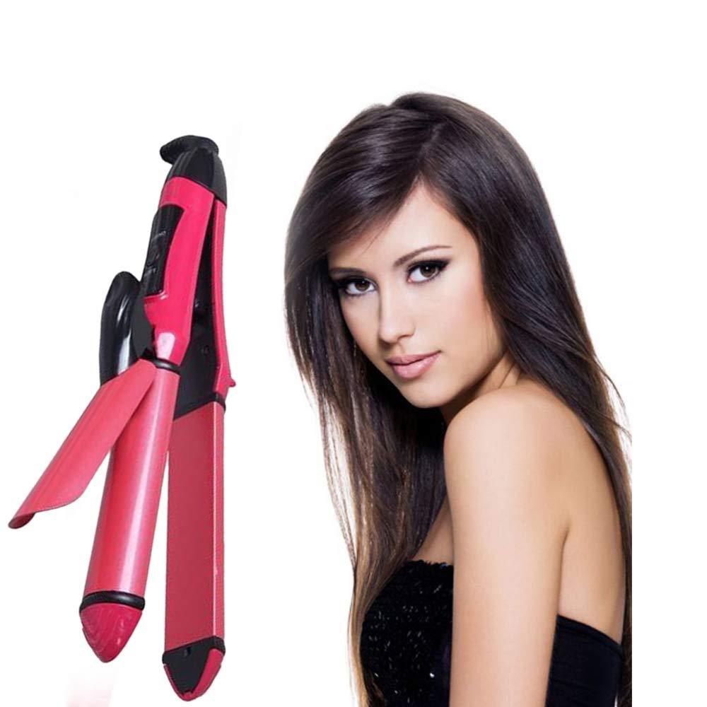 2-in-1 Hair Straightener & Curler â Ceramic Plates | Calm & Curl