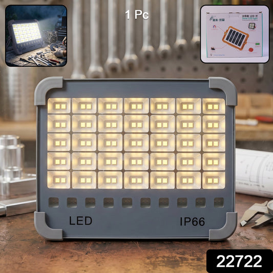 Solar USB Rechargeable LED Flood Light â Waterproof & Portable