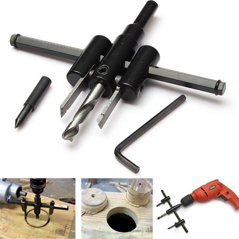 Adjustable Circle Hole Saw â Versatile 30-120mm Cuts | BoltForce