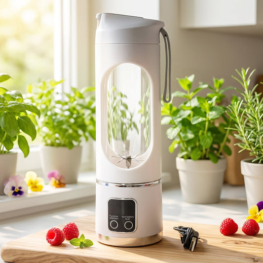 Portable USB Rechargeable Juicing Cup Blender for Smoothies, Shakes and Travel