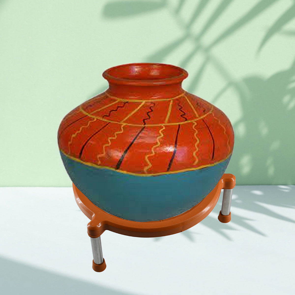 Durable Multipurpose Plastic Matka Stand for Home & Garden