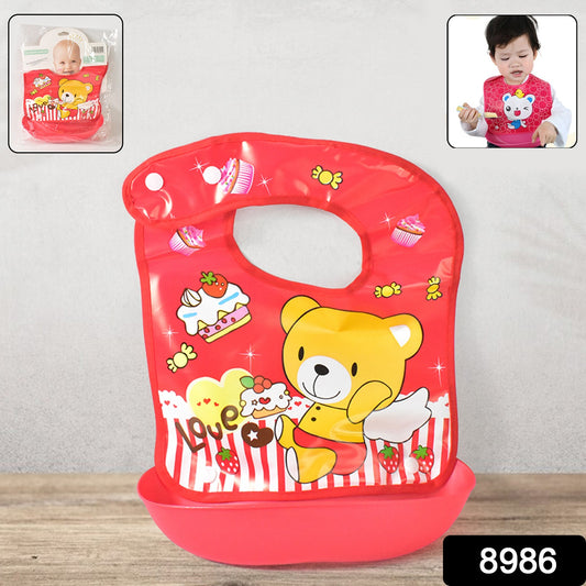 Waterproof Baby Bib â Soft, Reusable & BPA-Free Protection