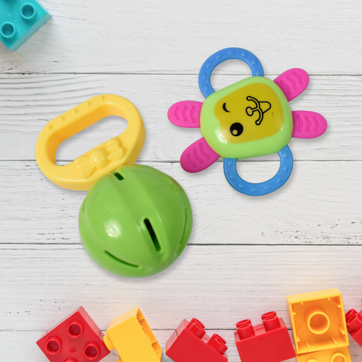 Baby Rattle & Teething Set â 8-Piece Non-Toxic