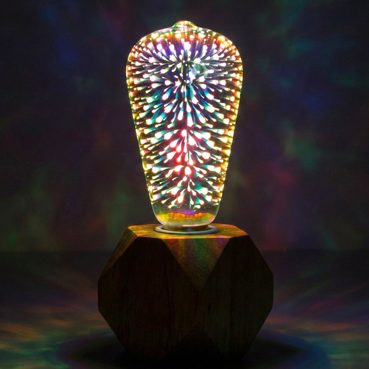 3D Firework LED Bulb â Sparkling Ambience for Home Decor