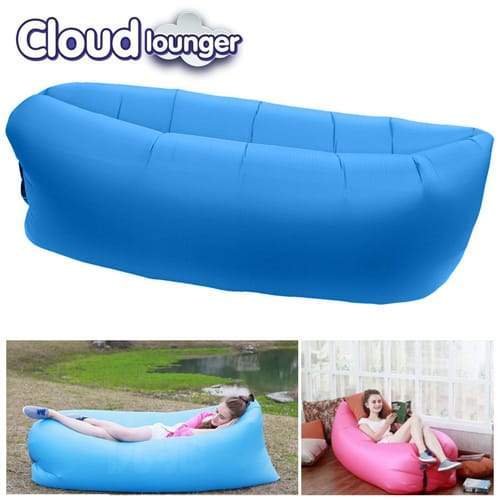 Inflatable Camping Lounger â Neck Support & Portable | Trekola
