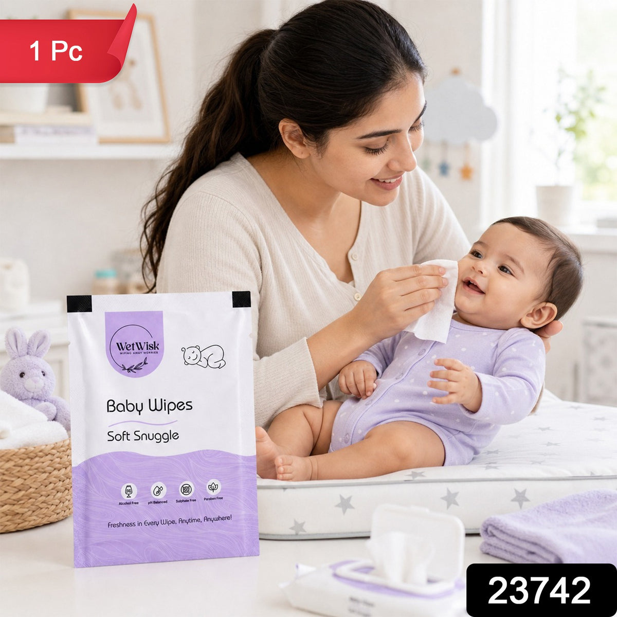 Baby Wet Wipes â Gentle, Hypoallergenic, Alcohol-Free for Babies