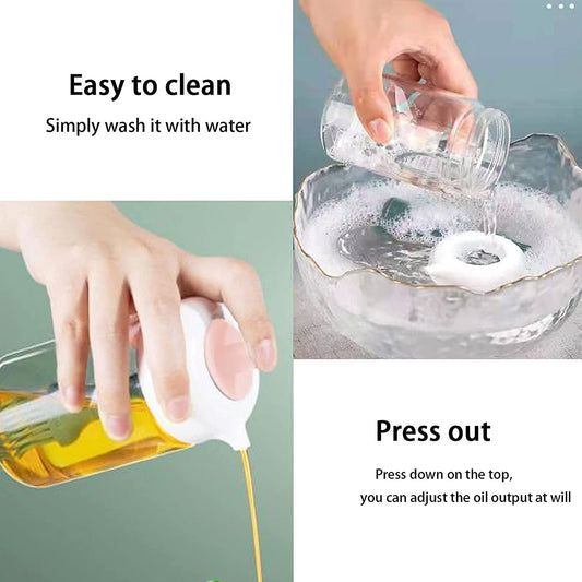2-in-1 Oil Dispenser â Silicone Brush & 250ml | Vastate