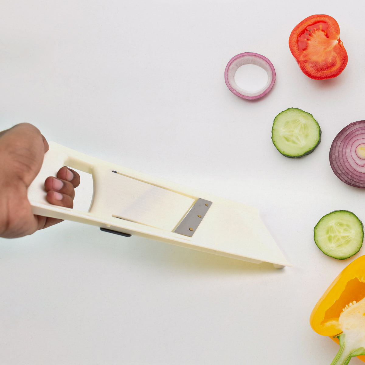 Adjustable Vegetable Slicer â Effortless Slicing | Quickslice