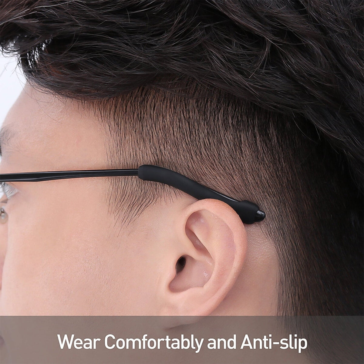 Anti-Slip Eyeglass Ear Grips â Comfortable Silicone Hooks | Velvet Wellness