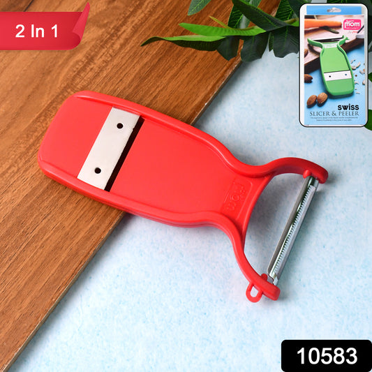 2-in-1 Stainless Steel Slicer & Peeler â Ultra Sharp Kitchen Tool