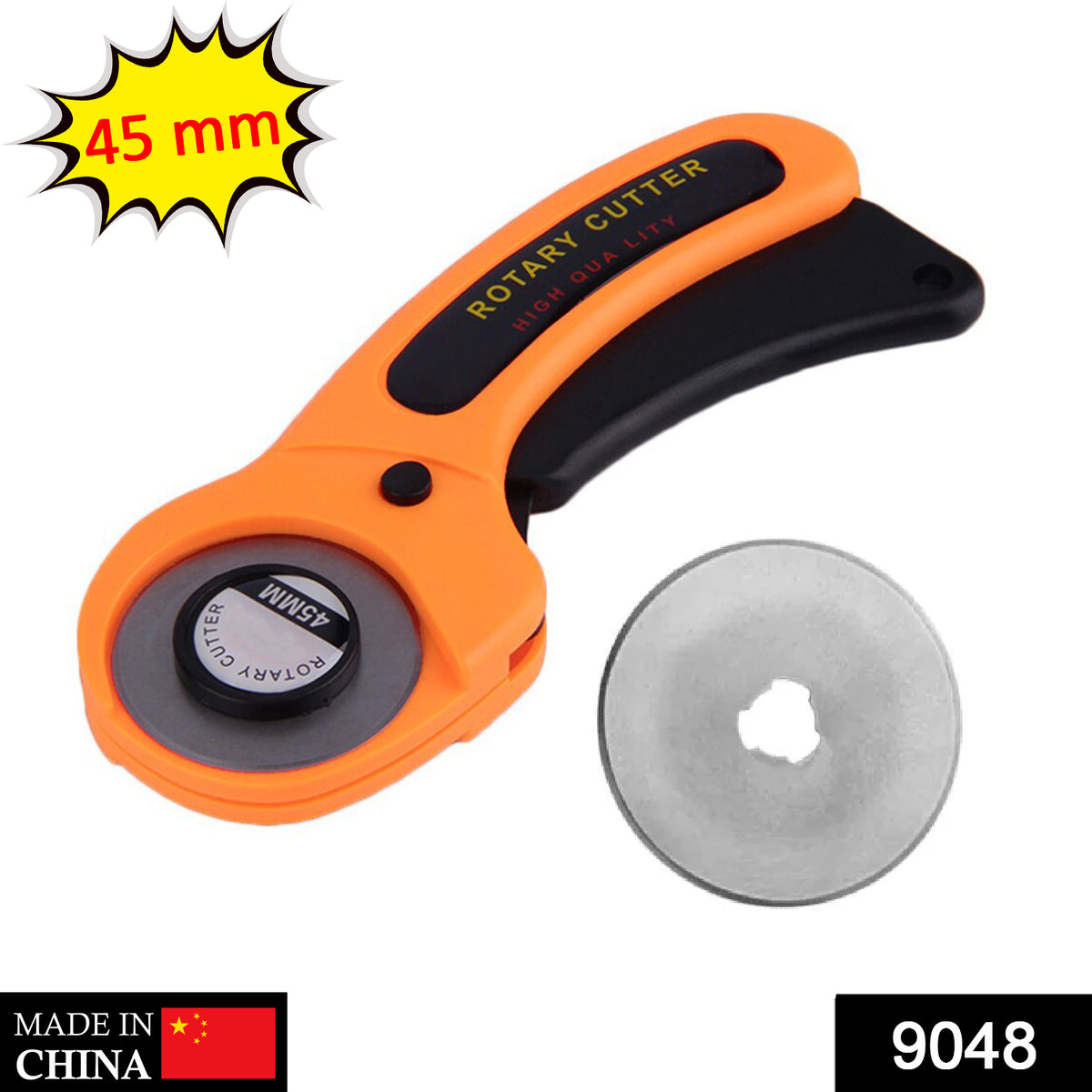 45mm Rotary Cutter â Heavy Duty Fabric & Craft Precision
