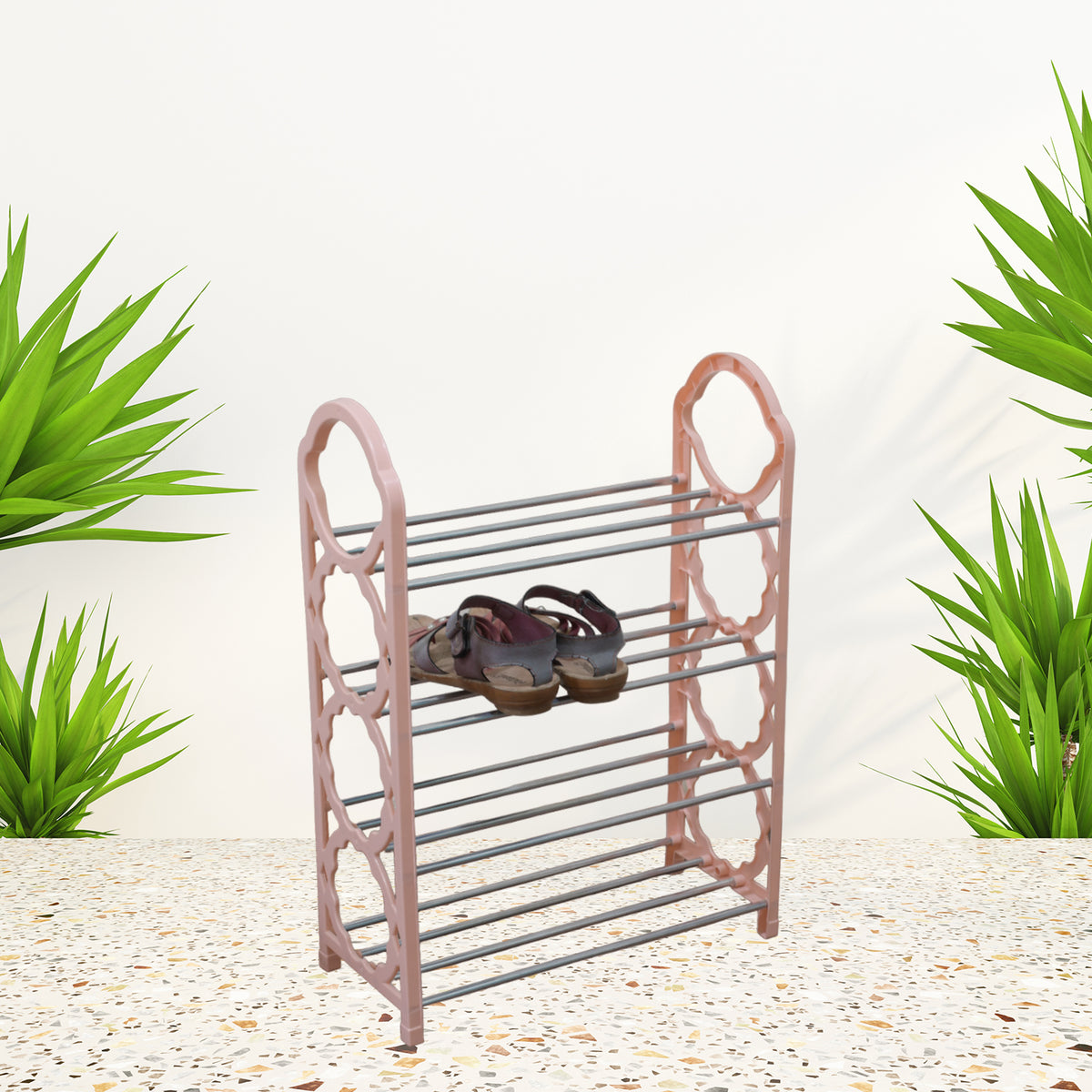 Folding Shoe Rack â 4-Layer Space Saver | DeoDap India
