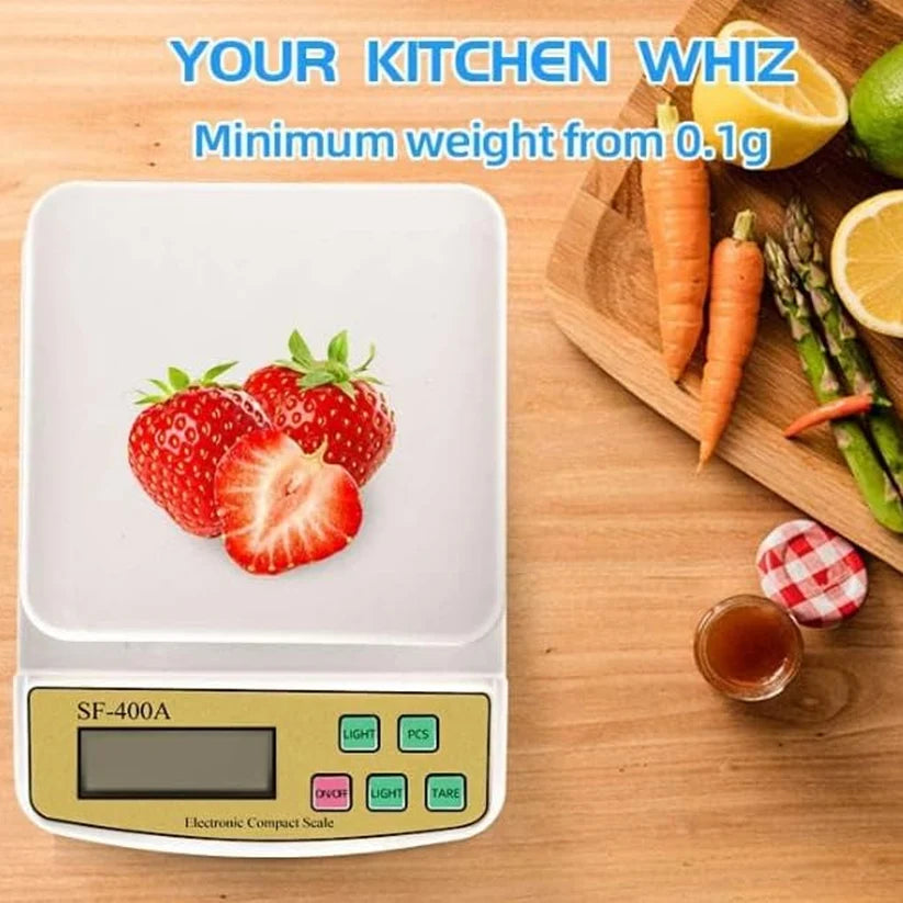 1610 Digital Multi-purpose Kitchen Weighing Scale (Sf400a)