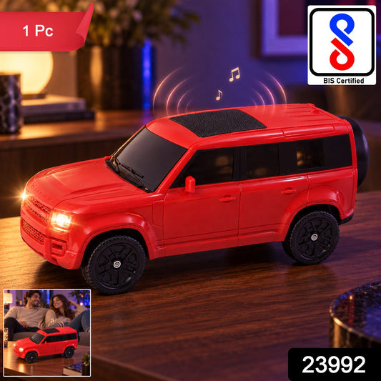 Car Shaped Wireless Speaker With Light Up Headlights And Audio Controls Bis Certified  (1 Pc)