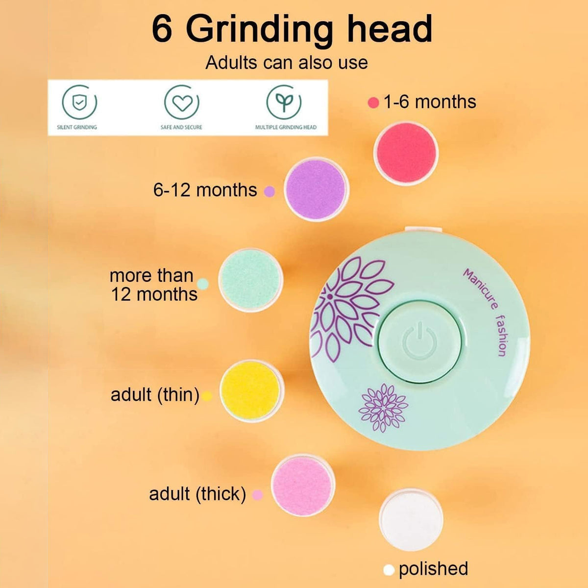 Baby Electric Nail Trimmer â Gentle & Quiet Nail Care Set