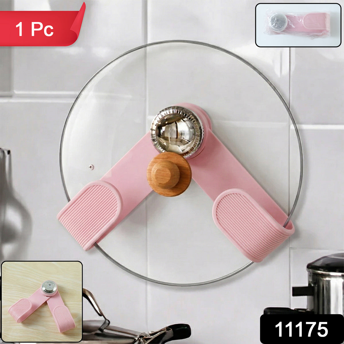 Adjustable Pot Lid Holder â Secure & Heat Resistant Kitchen Tool