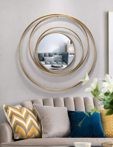01.Metallic Euler circular Mirror