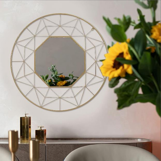 01.Metalkart Special Radiant Sun Halo Mirror