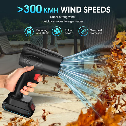 Cordless Leaf Blower â High Power & Rechargeable Battery