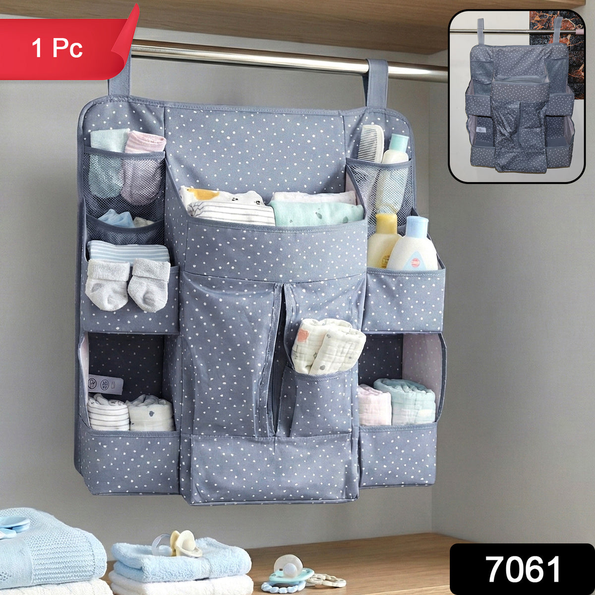 Baby Care Organizer â Multi-Pocket Hanging Nursery Storage