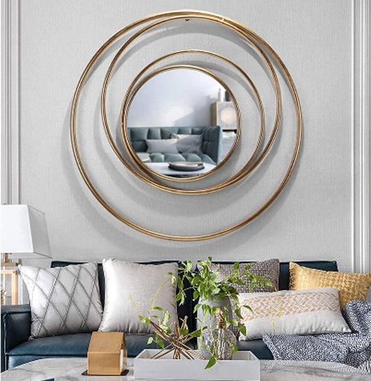01.Metallic Euler circular Mirror