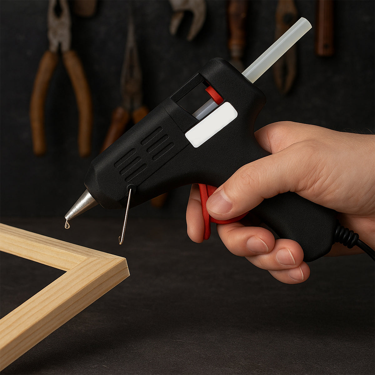 20W Hot Melt Glue Gun â Fast Heating & Anti-Drip Precision