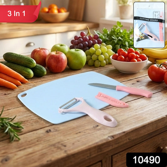 3-in-1 Fruit and Vegetable Cutting Board Set â Multipurpose Kitchen Tool