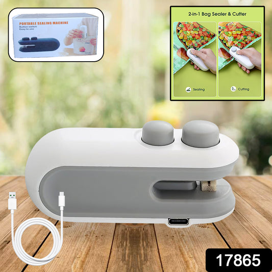 Mini Bag Sealer â 2 in 1 Portable Heat Seal & Cutter | ChefAura