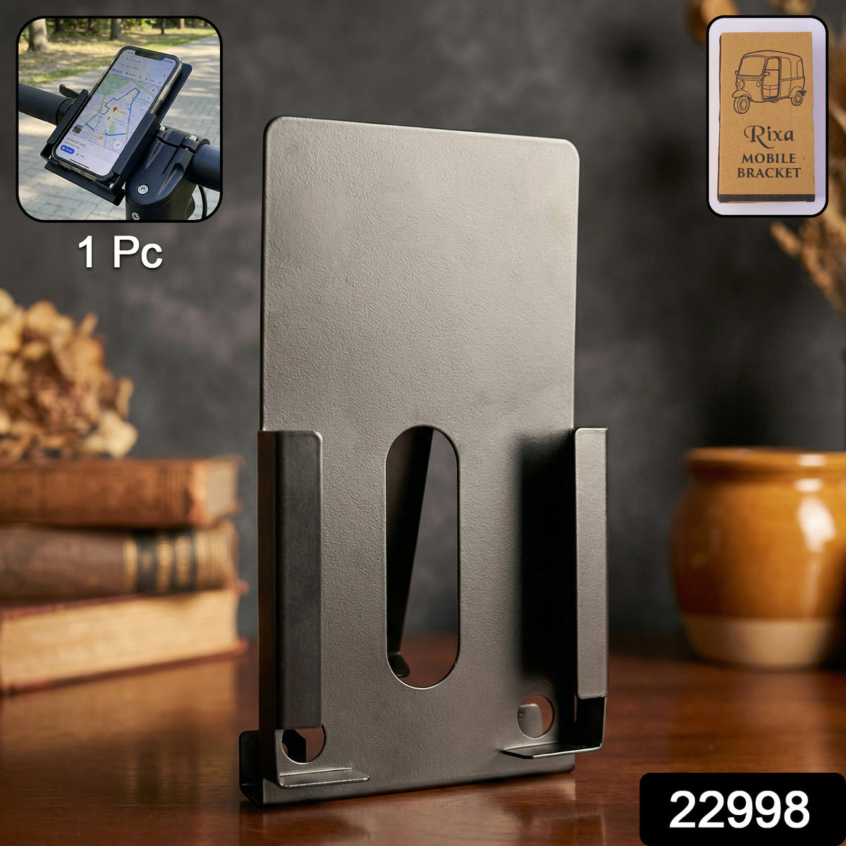 Auto Rickshaw Mobile Holder â Secure & Adjustable Dashboard Mount